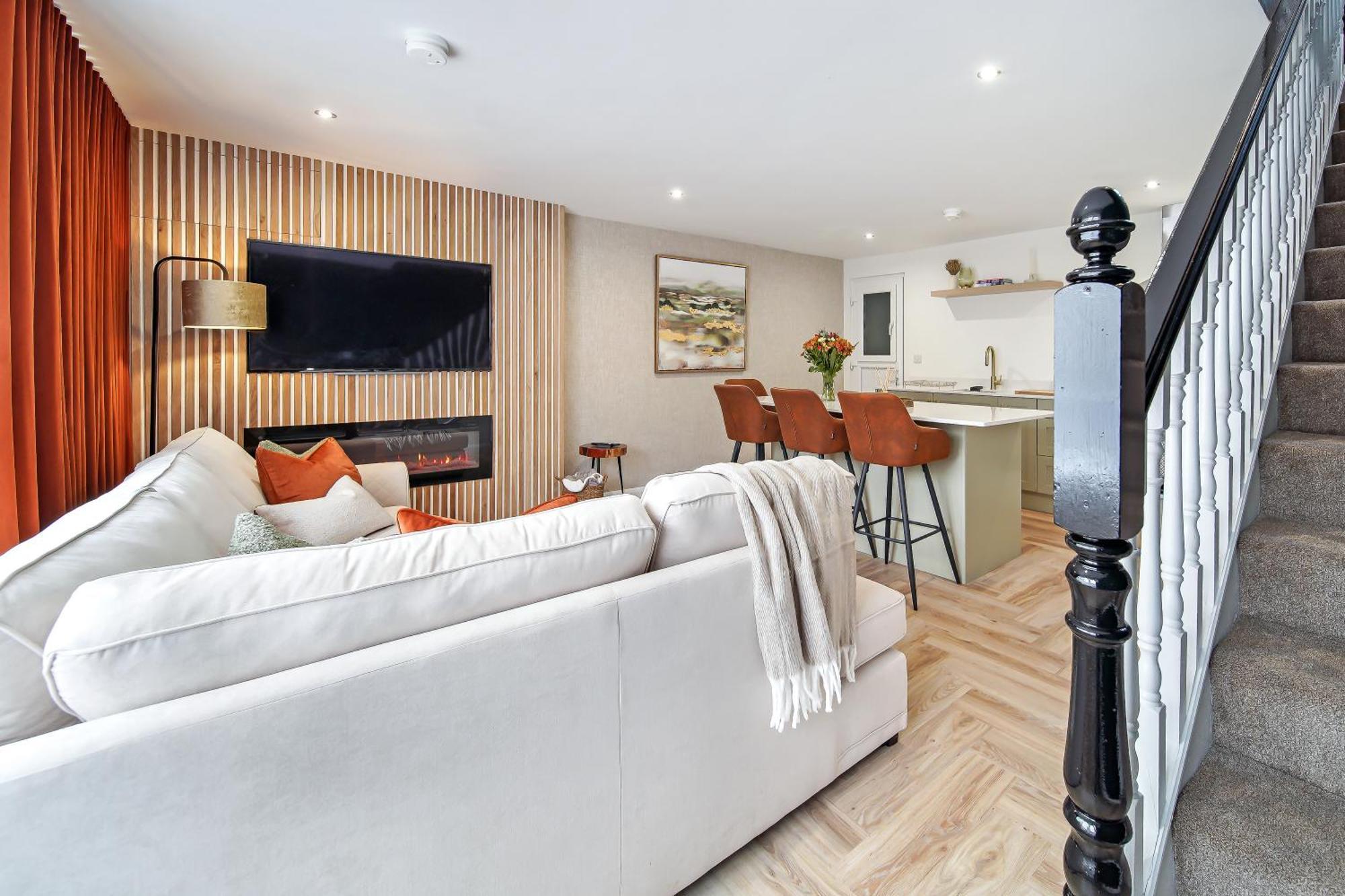 Appartamento The Burrow Sion Mills Esterno foto