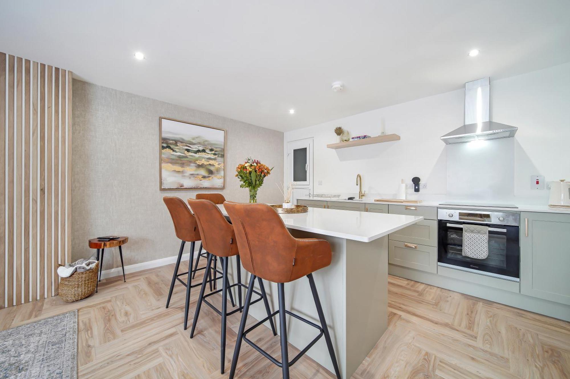 Appartamento The Burrow Sion Mills Esterno foto