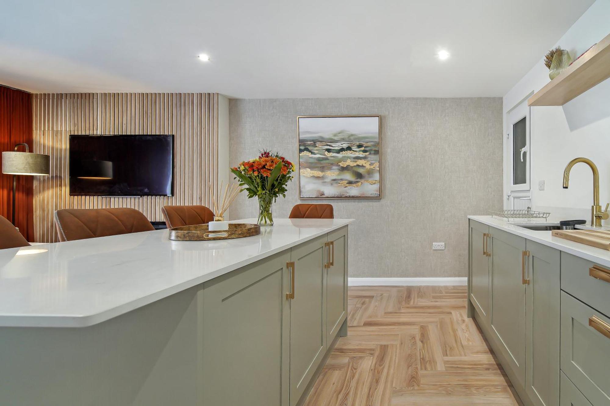 Appartamento The Burrow Sion Mills Esterno foto
